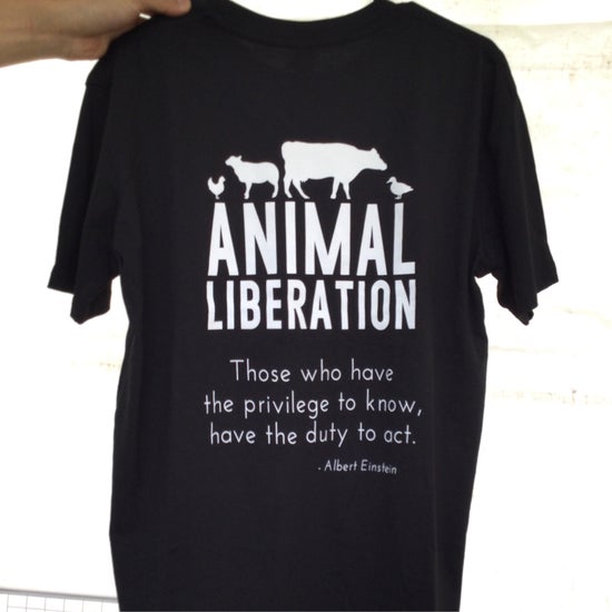 Animal Liberation T-Shirt (no circle design)