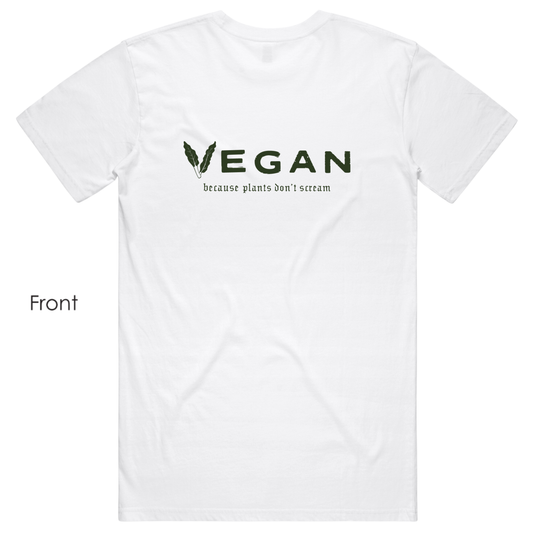 Plants Don't Scream / Vegan Tee 2026